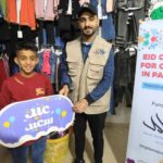 Distribution of Eid clothing for orphans in Palestine